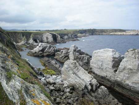 Cabo Blanco parte  occidental (El Franco-Asturias)