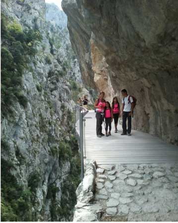 Senda del Cares el 17 agosto 2015 (Asturias)